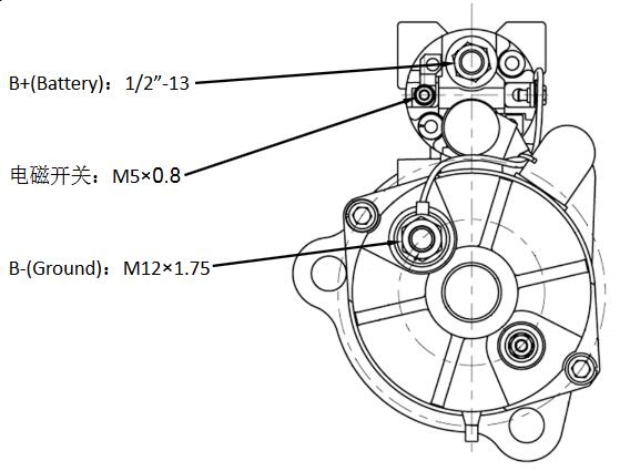 重慶康明斯K系列減速起動(dòng)機(jī) 重慶康明斯K系列減速起動(dòng)機(jī)