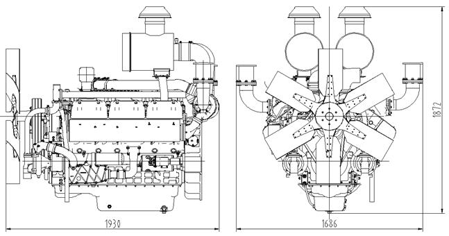 上柴發(fā)電機(jī)SC27G830D2技術(shù)參數(shù)